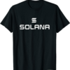 Solana Blockchain T-Shirt Crypto SOL Logo