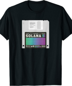 Solana Blockchain T-Shirt Crypto SOL Token Cryptocurrency