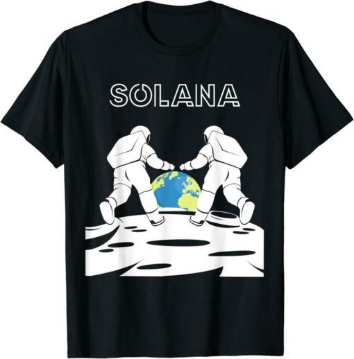 Solana Blockchain T-Shirt Digital Asset SOL Token