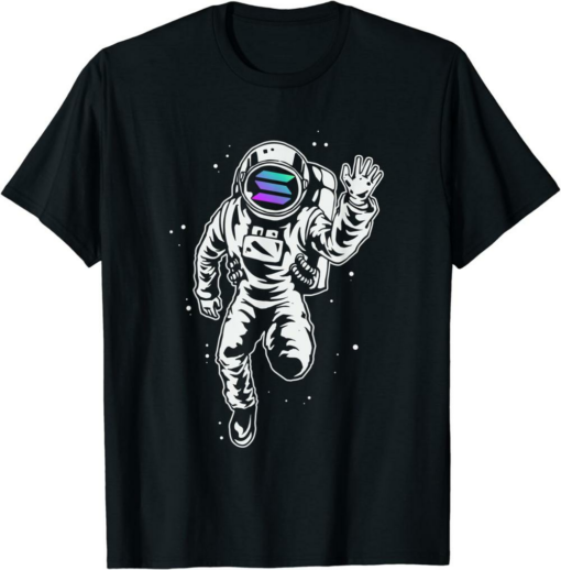 Solana Blockchain T-Shirt Millionaire SOL Token Bullrun Coin