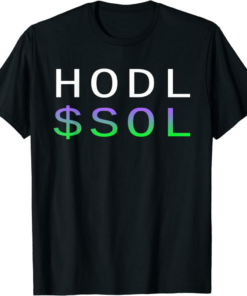Solana Blockchain T-Shirt SOL Crypto Cryptocurrency DeFi NFT