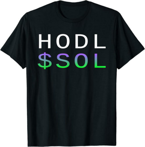 Solana Blockchain T-Shirt SOL Crypto Cryptocurrency DeFi NFT