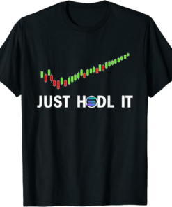 Solana Blockchain T-Shirt SOL Token Just HODL It Funny