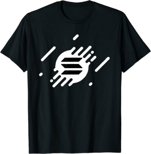 Solana Blockchain T-Shirt Splash SOL Coin Crypto Token