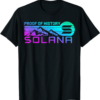 Solana Blockchain T-Shirt Vintage SOL Proof Of History