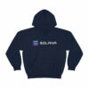 Solana (SOL) Cryptocurrency Symbol Hooded Sweatshirt