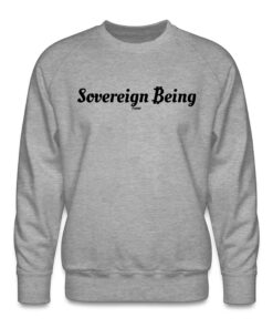 Sovereign Being Bitcoin B Crewneck Sweatshirt 1