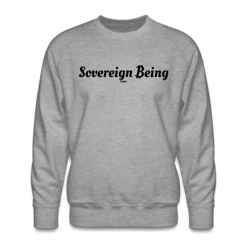 Sovereign Being Bitcoin B Crewneck Sweatshirt