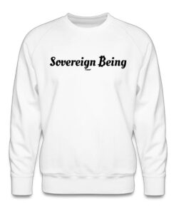 Sovereign Being Bitcoin B Crewneck Sweatshirt 1 Sovereign Being Bitcoin B Crewneck Sweatshirt 2