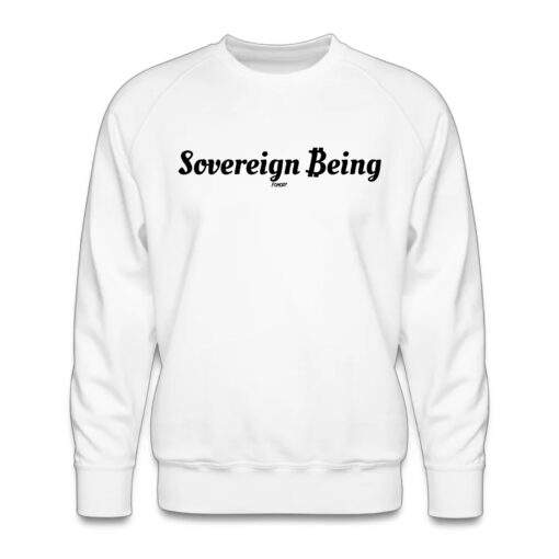 Sovereign Being Bitcoin B Crewneck Sweatshirt