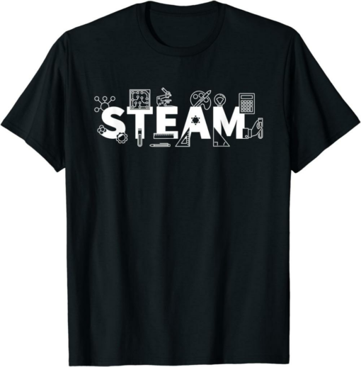 Steem In Scalability We Trust T-Shirt Steam Art And Math