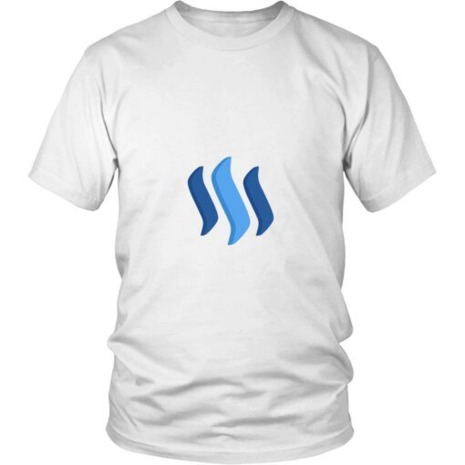 Steem In Scalability We Trust T-Shirt Steemit Logo Support