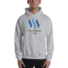 Steem Merch – In scalability we trust Men’s Hoodie
