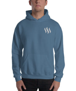 Steem Merch – Men’s Embroidered Hoodie 4 Steem Merch Men's Embroidered Hoodie 5