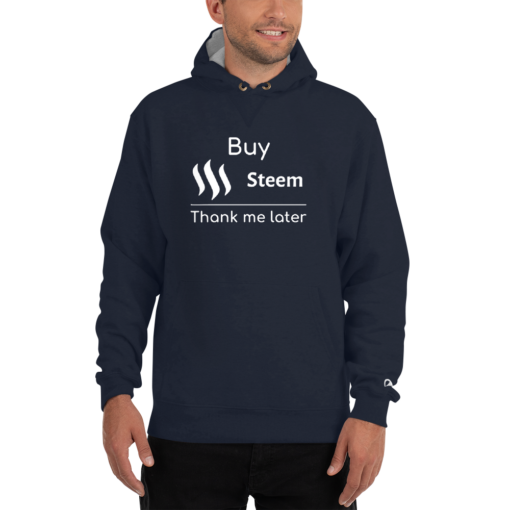 Steem Merch – Thank me later Men’s Premium Hoodie