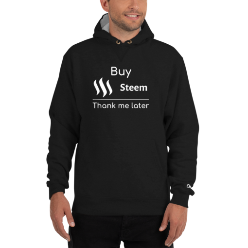 Steem Merch – Thank me later Men’s Premium Hoodie