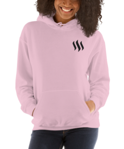 Steem Merch – Women’s Embroidered Hoodie Steem Merch – Women’s Embroidered Hoodie
