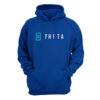 THETA (THETA) Cryptocurrency Symbol Hooded Sweatshirt