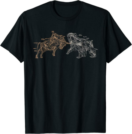 The Bear Market T-Shirt Bull And Bear Market Trader