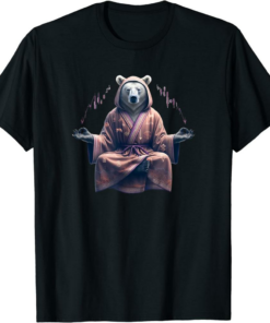 The Bear Market T-Shirt Mystical Bear Symbolizing Stock