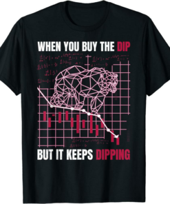 The Bear Market T-Shirt Stock Market Bear Market When