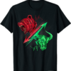 The Bear Market T-Shirt Vintage Bull And Bear Stock Market