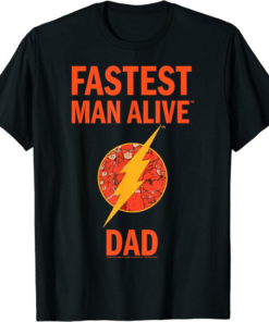 The Fastest T-Shirt Dc Comics The Flash Fastest Man Alive