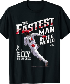 The Fastest T-Shirt Man In The World Elly Cruz Cincinnati