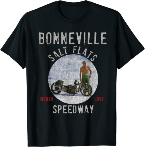 The Fastest T-Shirt Vintage Bonneville Salt Flats Distressed