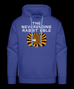 The Neverending Rabbit Hole Bitcoin Hoodie Sweatshirt