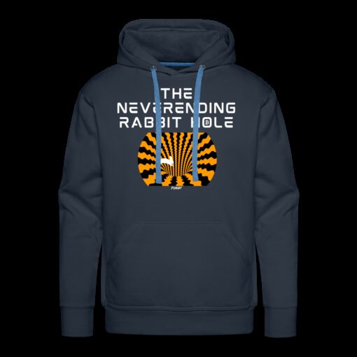 The Neverending Rabbit Hole Bitcoin Hoodie Sweatshirt