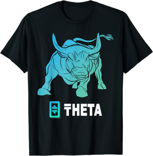 Theta Coin T-Shirt Crypto Bullrun Blockchain Crypto Token