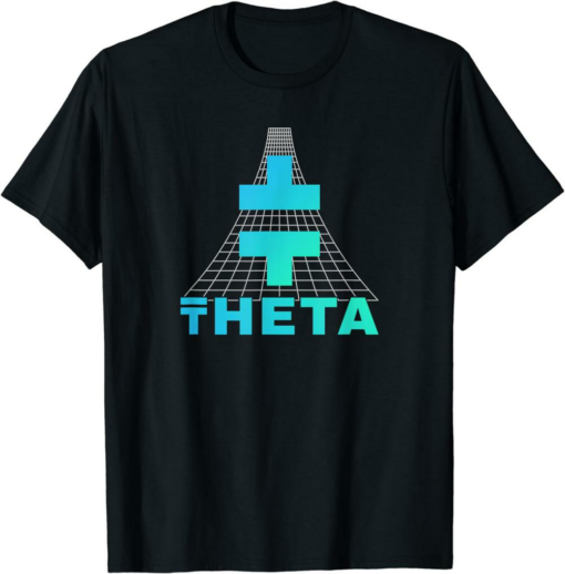 Theta Coin T-Shirt Crypto Cryptocurrency