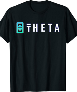 Theta Coin T-Shirt Crypto Cryptocurrency Logo Classic