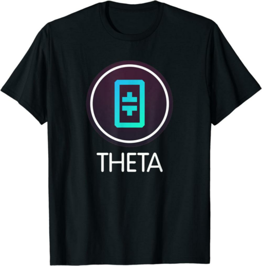 Theta Coin T-Shirt Cryptocurrency 3.0 Technology