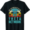 Theta Coin T-Shirt Cryptocurrency Retirement Plan Network