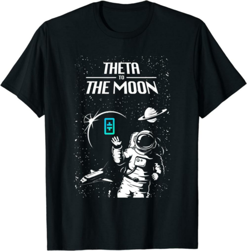 Theta Coin T-Shirt Cryptocurrency Talk Fun Gear