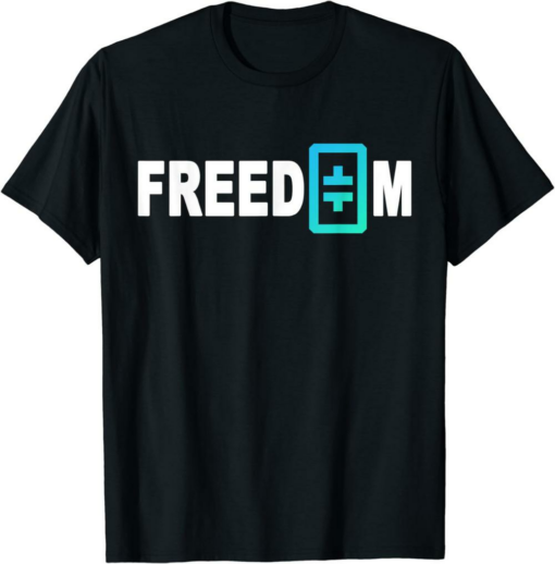 Theta Coin T-Shirt Freedom Crypto Cryptocurrency Token Coin