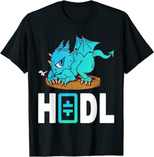 Theta Coin T-Shirt Hodl Crypto Cryptocurrency Token Dragon