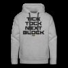 Tick Tock Next Block Bitcoin Hoodie Sweatshirt