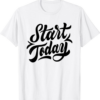 Tomorrow Starts Today Zilliqa T-Shirt Motivating Start Today