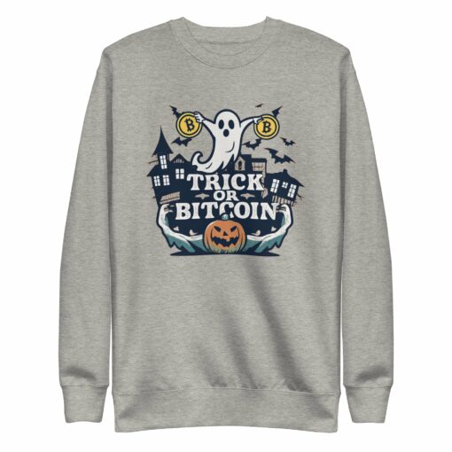 Trick Or Bitcoin Crewneck Sweatshirt