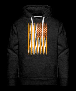 USA Bitcoin Flag Hoodie Sweatshirt