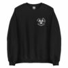 Vintage Toxic Bitcoin Maximalist Chest Badge Sweatshirt