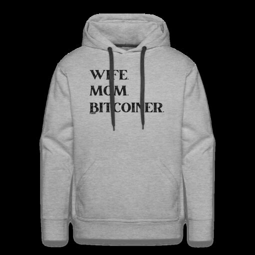 Wife Mom Bitcoiner Bitcoin Hoodie Sweatshirt