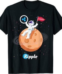 XRP Coin T-Shirt Blockchain Cryptocurrency Ripple