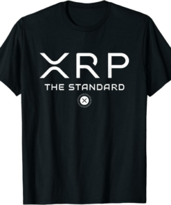 XRP Coin T-Shirt Cryptocurrency The Standard