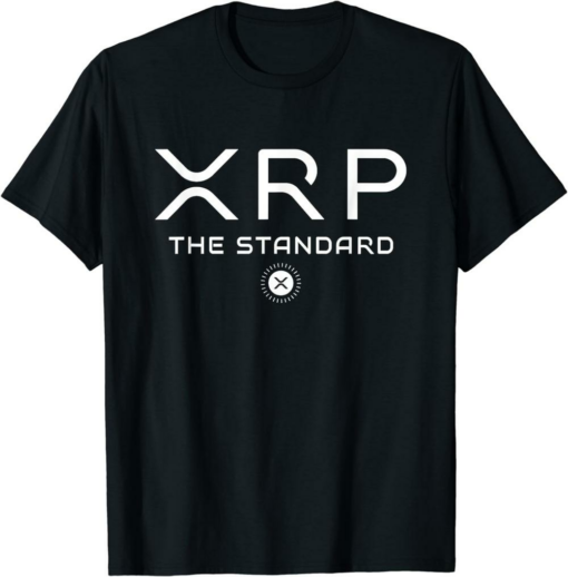 XRP Coin T-Shirt Cryptocurrency The Standard