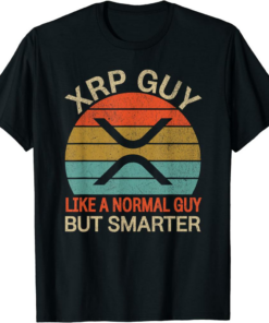 XRP Coin T-Shirt Guy Crypto Merchandise Definition