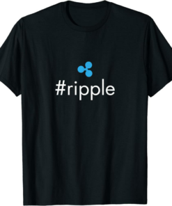 XRP Coin T-Shirt Hashtag Ripple Investor